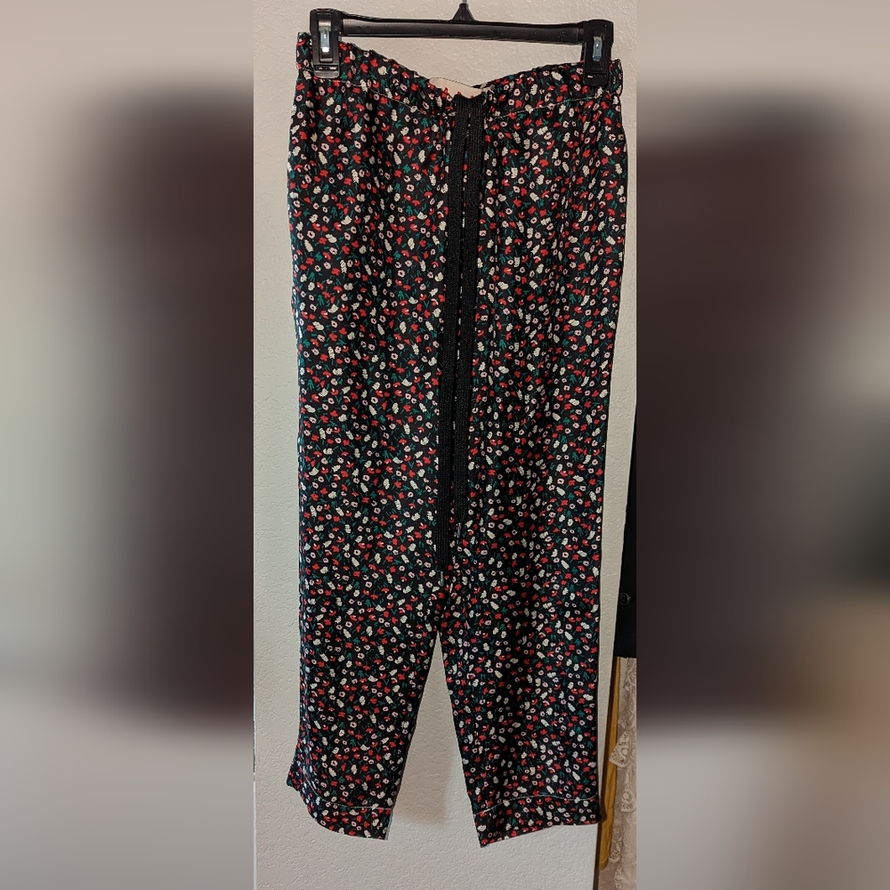 Italian Designer Silk Trousers